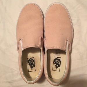 Light Pink Slip-on Vans